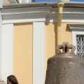 Новый, 18-тонный колокол "Александр Невский" для Свято-Троицкой Александро-Невской Лавры.